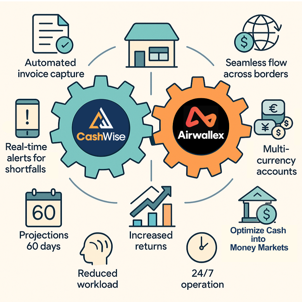 CashWise & Airwallex:  An Ideal Pairing